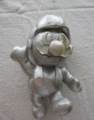 A Metal Mario plush