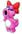 Artwork of Birdo from Itadaki Street DS.