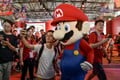 Mario at the Nintendo Switch booth in ChinaJoy 2019