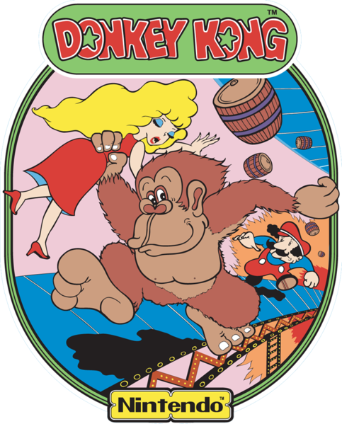 File:Donkey Kong Arcade side art.png