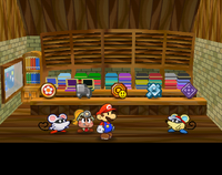 The Lovely Howz of Badges in Paper Mario: The Thousand-Year Door