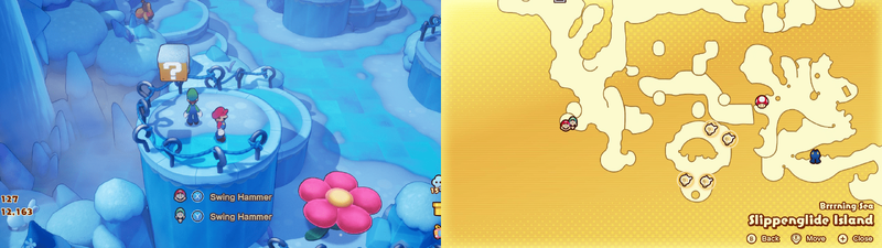 10th block in Slippenglide Island from Mario & Luigi: Brothership