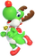 Yoshi (Reindeer) from Mario Kart Tour