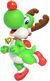Yoshi (Reindeer) from Mario Kart Tour