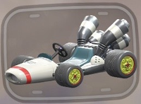 The B Dasher from Mario Kart World