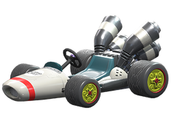 The B Dasher from Mario Kart World