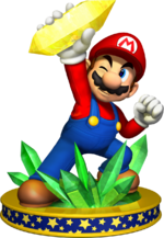 Artwork of Mario from Mario Party 5.