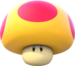 Artwork of a Mega Mushroom in Mario Tennis: Ultra Smash