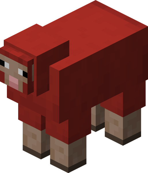 File:Minecraft Sheep Red.png