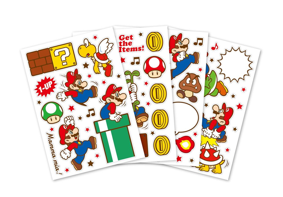 FileMy Nintendo Store Mario stickers.jpg Super Mario Wiki, the Mario