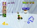 The image for "Final Lap!" from Mario Kart 64 on Nintendo Music.