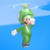 Squared screenshot of Propeller Luigi from New Super Mario Bros. U.