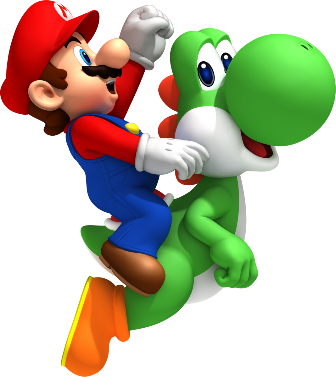 Filensmbw Mario And Yoshi Jumping Artworkpng Super Mario Wiki The Mario Encyclopedia 7284