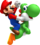 Mario riding Yoshi