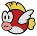 A Cheep Cheep from Paper Mario: Color Splash