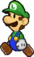 Luigi in Paper Mario: Sticker Star