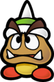 A Spiky Goomba from Paper Mario: The Thousand-Year Door