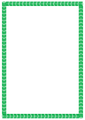 Green arrow border