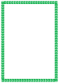 Green arrow border
