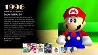 North American menu screen for Super Mario 3D All-Stars