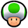 A face icon for Green Toad, from Mario Sports Mix.