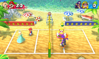 Beach Volley Folly from Mario Party: The Top 100