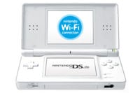 Nintendo DS Lite displaying the Nintendo Wi-Fi Connection logo