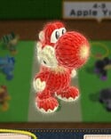 Apple Yoshi, from Yoshi's Woolly World.