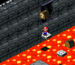 Twentieth Treasure in Bowser's Keep of Super Mario RPG: Legend of the Seven Stars.