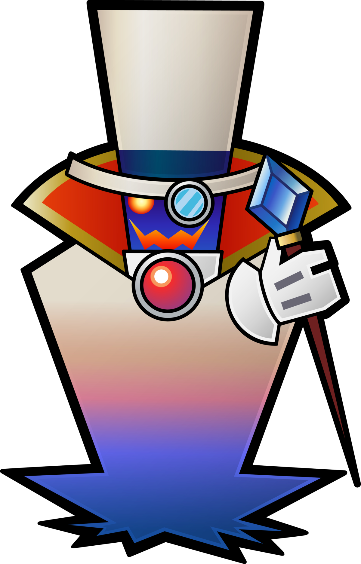 Count bleck paper mario