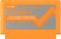 Family Computer cartridge for Mario Bros. (game)