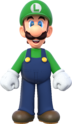 Artwork of Luigi in New Super Mario Bros. U Deluxe