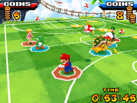 Peach Field from Mario Hoops 3-on-3