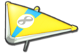 Thumbnail of Lakitu's Super Glider (with 8 icon), in Mario Kart 8.