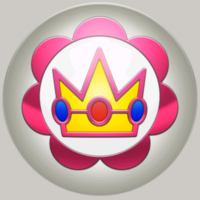MK8 Baby Peach Car Horn Emblem.png