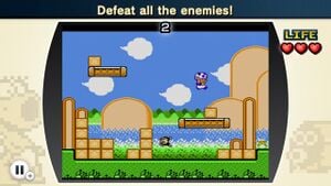 A Luigi sighting in NES Remix 2