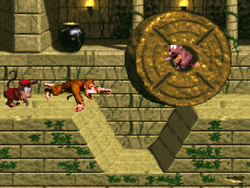 The image for "Voices of the Temple" from Donkey Kong Country on Nintendo Music.