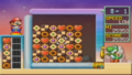 Round 8 of Action Mode, from Yoshi no Cookie in Nintendo Puzzle Collection; using the background of Shifting Platforms Ahead