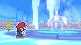 Mario faces off against the Ice Vellumental