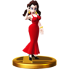 Pauline trophy from Super Smash Bros. for Wii U