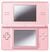 A pink Nintendo DS Lite