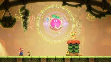 Royal Seed Mansion in Super Mario Bros. Wonder
