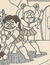 Wario and Luigi getting their Sailor Moon cosplay game on, from an issue of KC Mario.
