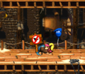 The Kongs earn a Blue Balloon after Parry crosses the No Animal Sign.