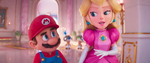 Peach wanting Mario to show what he's made of