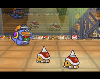 The Tiny Spinies in Paper Mario: The Thousand-Year Door