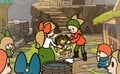 Lulu revealing to Wario that the pot is a potty