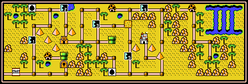 Desert Land as it appears in Super Mario Bros. 3