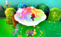 A screenshot from Mario & Luigi: Dream Team