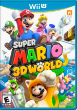 North American box art of Super Mario 3D World